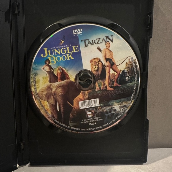 Jungle Book and Tarzan DVD Set - Picture 3 of 3